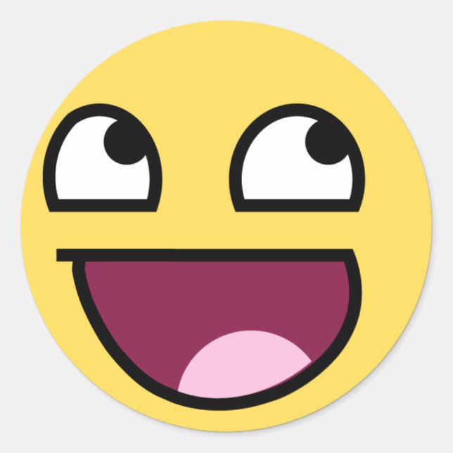 Adesivo Redondo Epic Win (Frente)