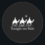 Adesivo Redondo Epiphany Christmas Wise Men Kings hoje à noite<br><div class="desc">Epiphany Christmas Wise Men Kings hoje à noite</div>