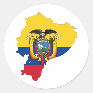 Adesivo Redondo Equador CE