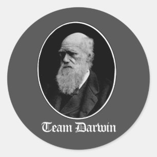 Adesivo Redondo Equipe Darwin