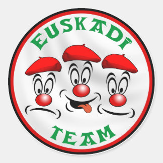 Adesivo Redondo equipe de euskadi