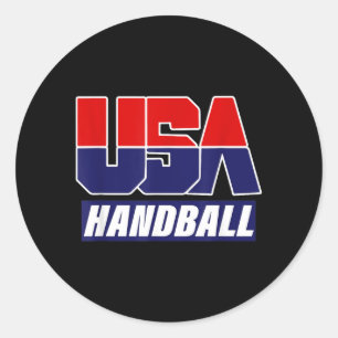 Adesivo Redondo Equipe de Handebol 2021 EUA