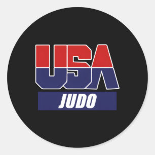 Adesivo Redondo Equipe do Judo Mial 2021 dos Estados Unidos