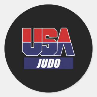 Adesivo Redondo Equipe do Judo Mial 2021 dos Estados Unidos