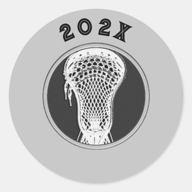 Adesivo Redondo Equipe Lacrosse 2025 (Frente)