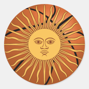 Adesivo Redondo Equipe Nacional de Basquete da Argentina