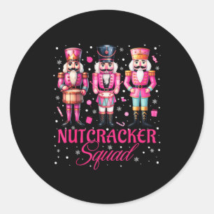 Adesivo Redondo Equipe Nk Quebra-Nozes Nk Ballet De Natal Xmas Mul