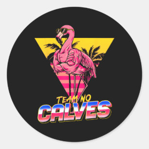 Adesivo Redondo Equipe No Calves Flamingo Gym Hlevante De Peso Bod