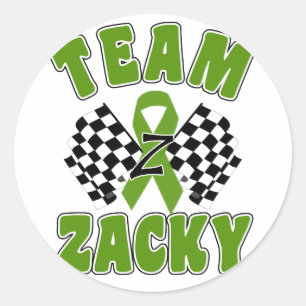 Adesivo Redondo Equipe Zacky