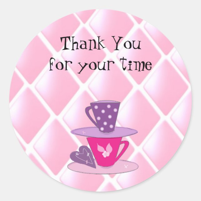 Adesivo Redondo Equipes de empilhamento (Frente)