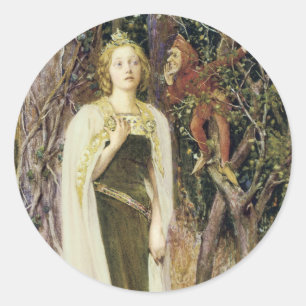 Adesivo Redondo Era uma vez