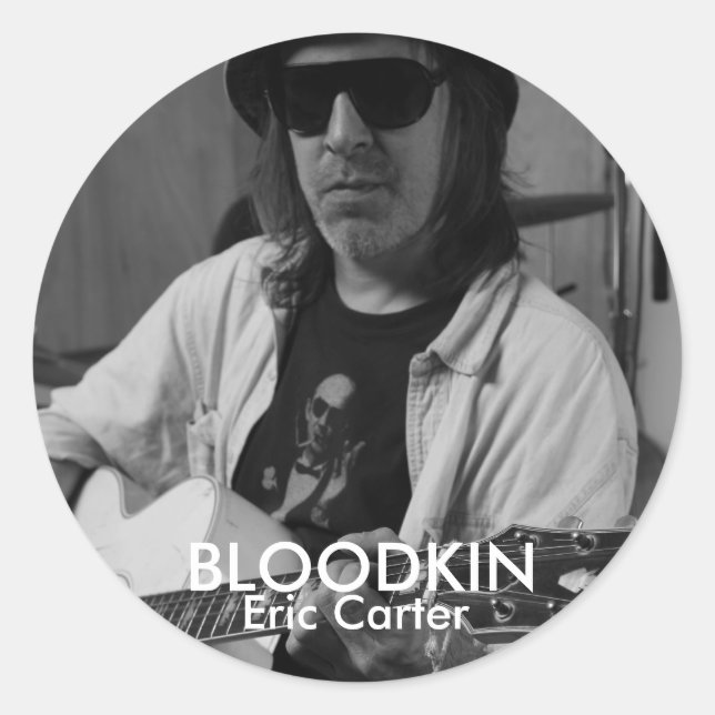 ADESIVO REDONDO ERIC CARTER STICKER (Frente)