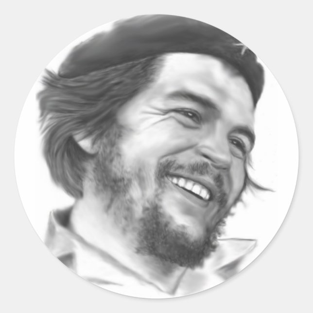 Adesivo Redondo Ernesto "Che" Guevara Stickers (Frente)