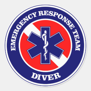 Adesivo Redondo ERT Diver