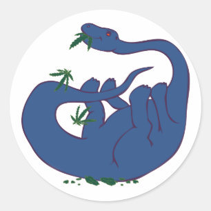 Adesivo Redondo Erva daninha histórica