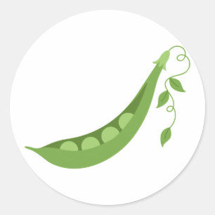 Adesivo Redondo Ervilhas doces