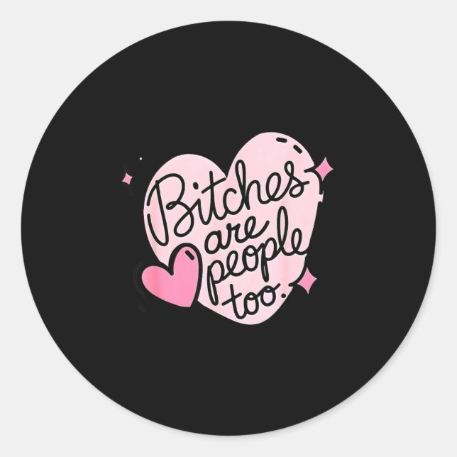 Adesivo Redondo Es Are People Too Funny Humor Quote  (Frente)