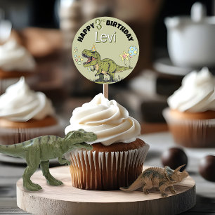 Adesivo Redondo Escolha de Cupcakes para Festa de Aniversário com 