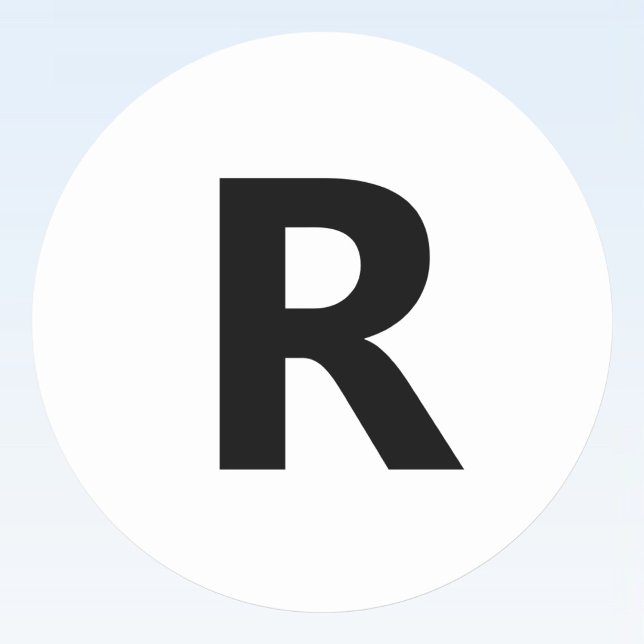 Adesivo Redondo Escolher qualquer letra | Fonte: Aberto Sans Conde (Criador carregado)