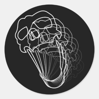 Adesivo Redondo Escórias