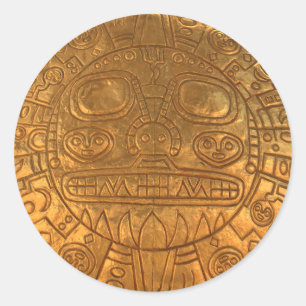 Adesivo Redondo Escudo inca