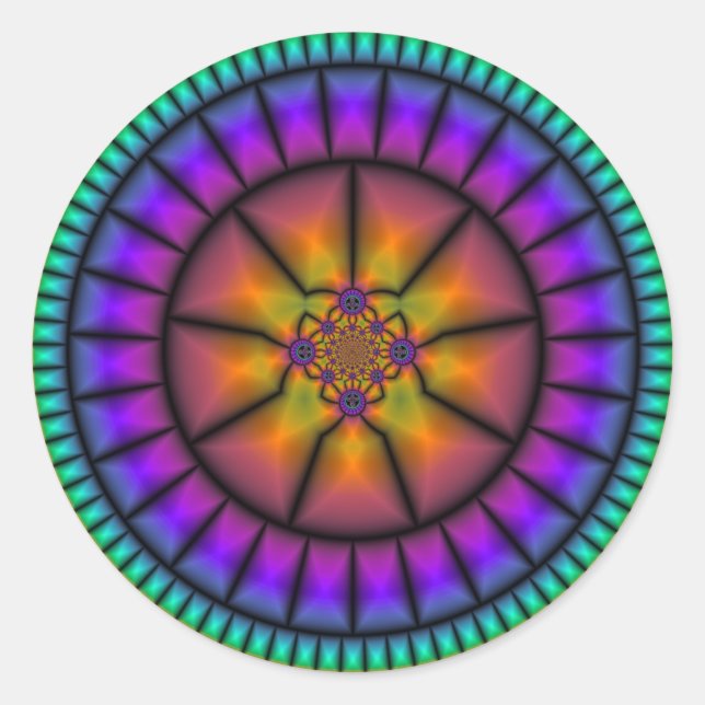 Adesivo Redondo Esfera Celestial (Frente)