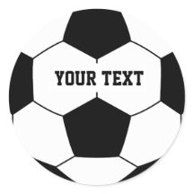 Esfera de Futebol de Texto Personalizado