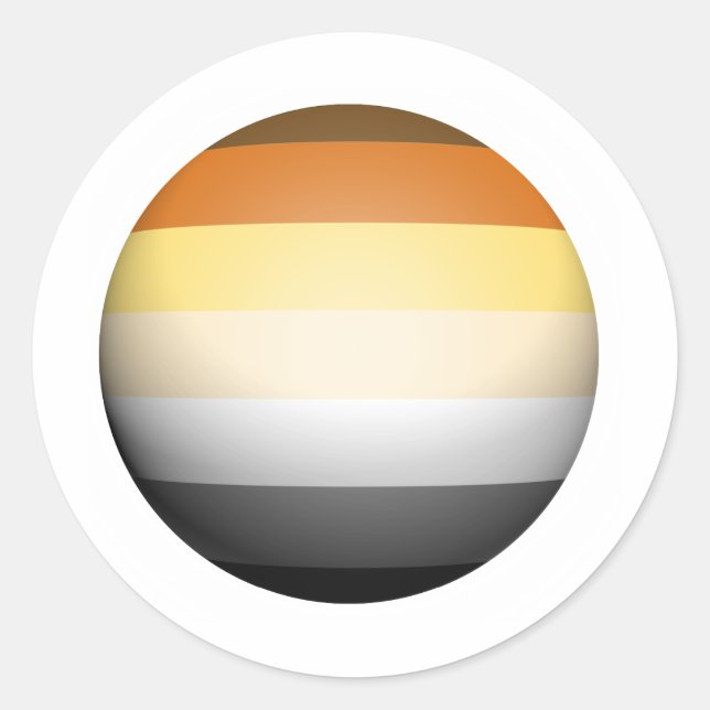 ADESIVO REDONDO ESFERA DE ORGULHO DE URGÊNCIA (Frente)