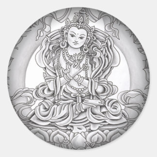 Adesivo Redondo Esmaecer em Autocolantes Redondos Pretos