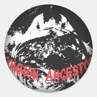 Adesivo Redondo Esmaecer em Autocolantes Redondos Pretos