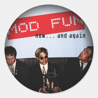 Adesivo Redondo Esmaecer em Autocolantes Redondos Pretos