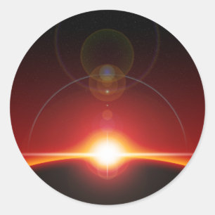 Adesivo Redondo Espaço