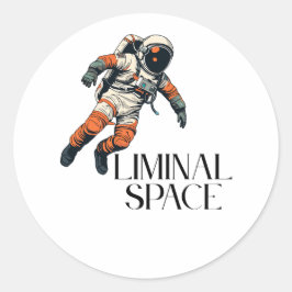 Adesivo Redondo Espaço limite