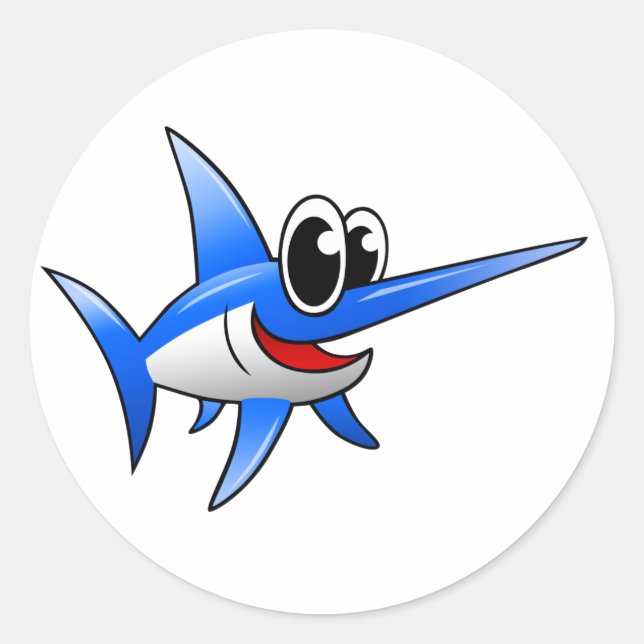 Adesivo Redondo Espadarte (Frente)