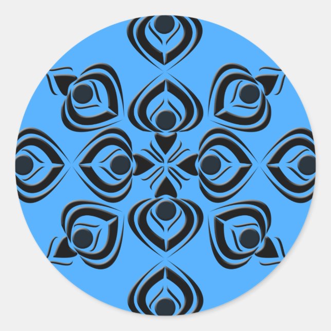 Adesivo Redondo Espadas (Frente)