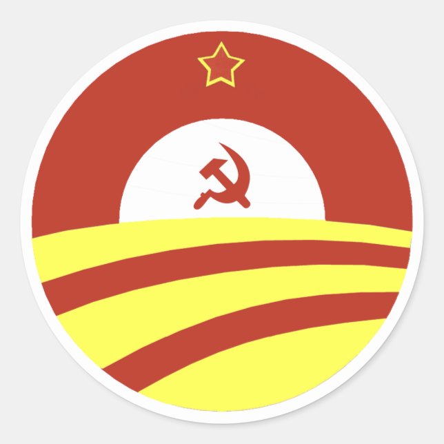 Adesivo Redondo Espalhar A Riqueza (Frente)