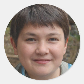 Adesivo Redondo Espalhar o amor em todos os lugares