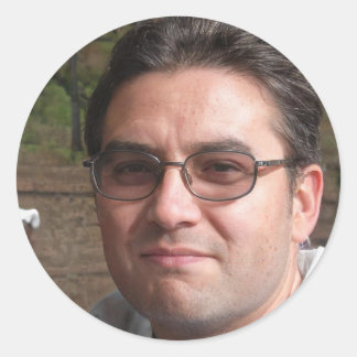 Adesivo Redondo Espalhar o amor em todos os lugares