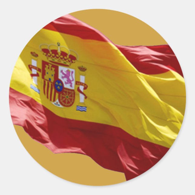 Adesivo Redondo Espana (Frente)