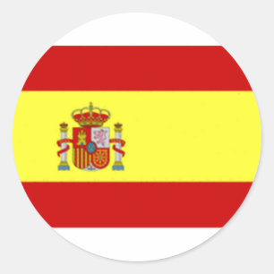 Adesivo Redondo Espanha
