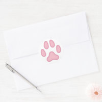 Espécime Impressora De Pata De Cão (Rosa)
