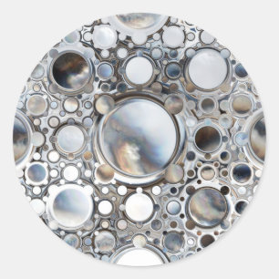 Adesivo Redondo Espelhos mágicos