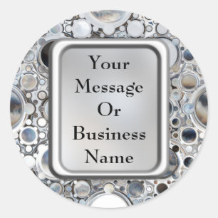 Adesivo Redondo Espelhos mágicos