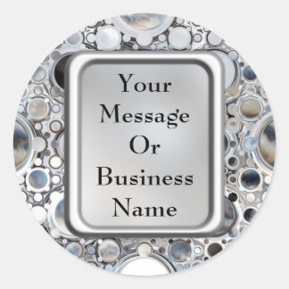 Adesivo Redondo Espelhos mágicos