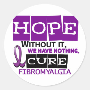 Adesivo Redondo ESPERANÇA 2 da fibromialgia