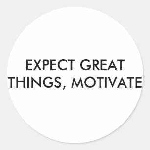 ADESIVO REDONDO ESPERE GRANDES COISAS, MOTIVE