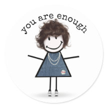 Espetar Garota em Sneakers com Citação