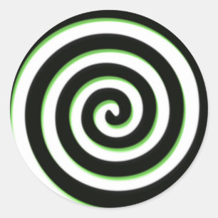 Adesivo Redondo Espiral