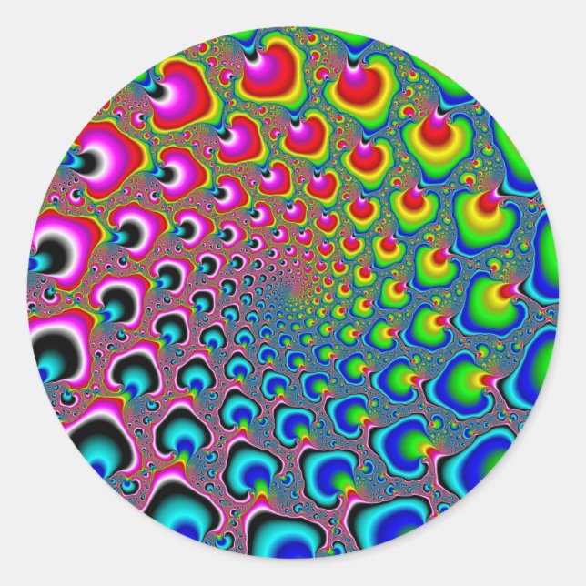 Adesivo Redondo Espiral Inversa (Frente)