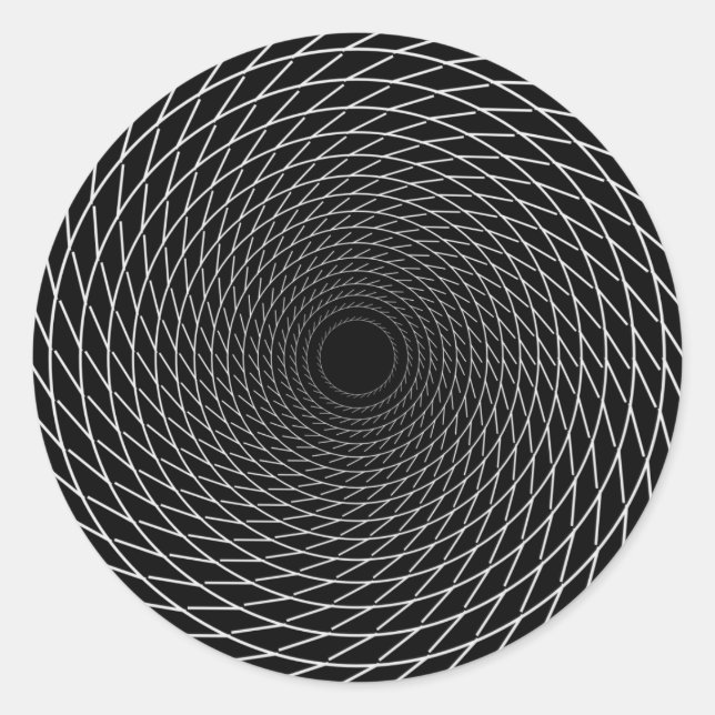 Adesivo Redondo Espiral para Infinidade (Frente)